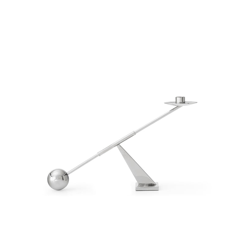 audo copenhagen (menu) | interconnect candle holder small | stainless steel