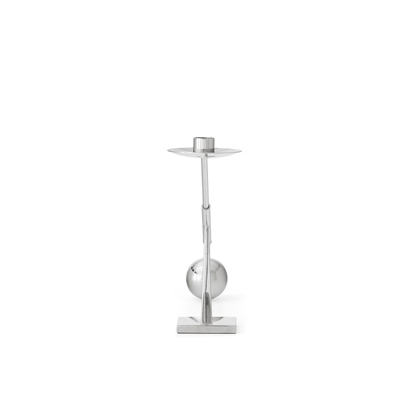 audo copenhagen (menu) | interconnect candle holder small | stainless steel