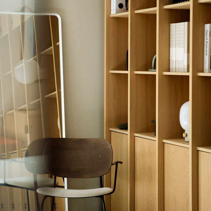 audo copenhagen (menu) | norm floor mirror | white