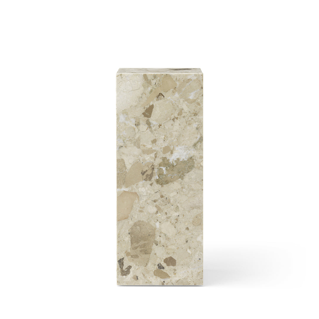audo copenhagen (menu) | plinth pedestal | kunis breccia stone