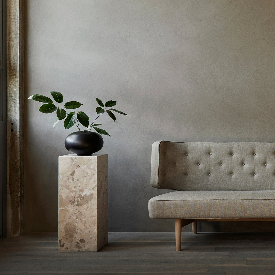 audo copenhagen (menu) | plinth pedestal | kunis breccia stone