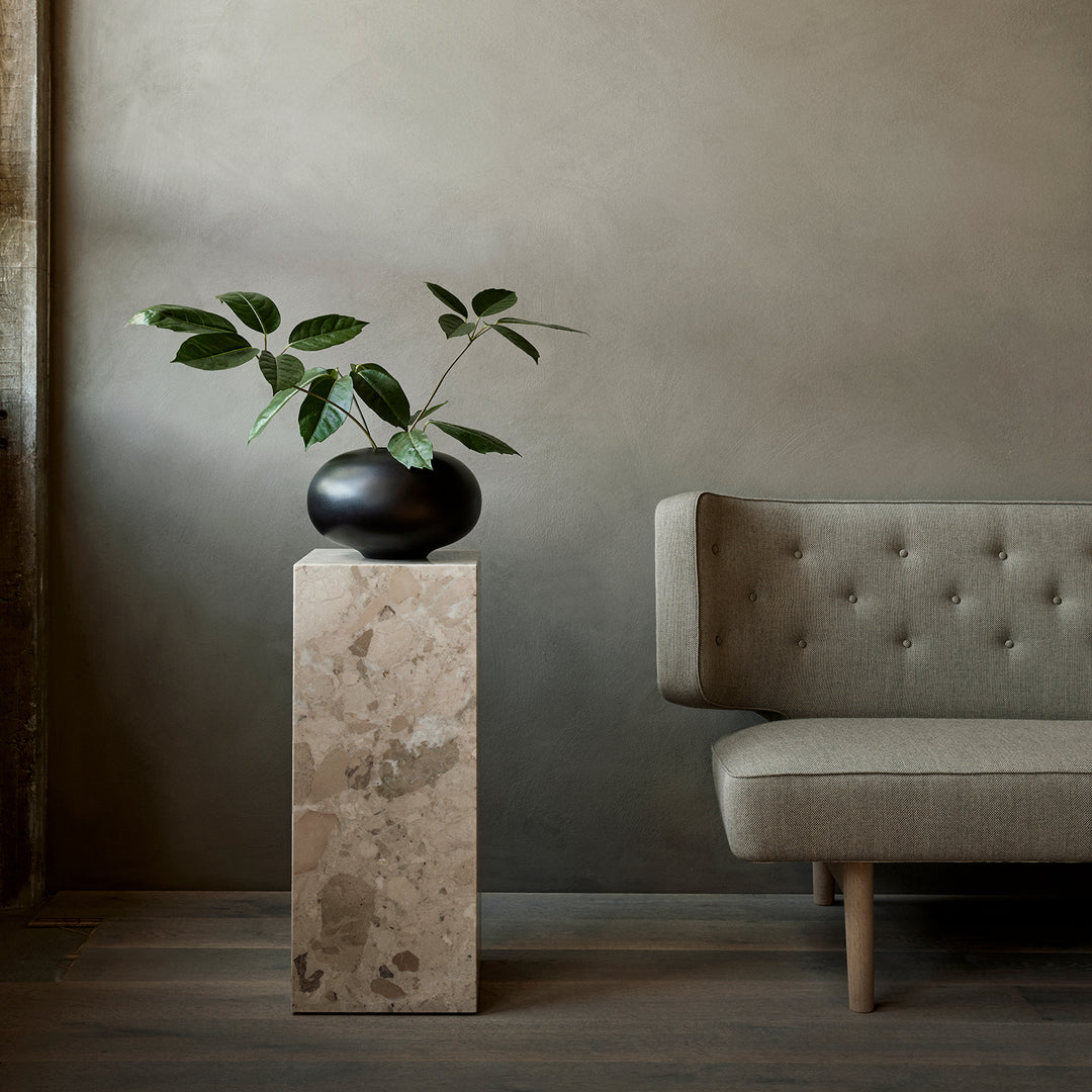 audo copenhagen (menu) | plinth pedestal | kunis breccia stone