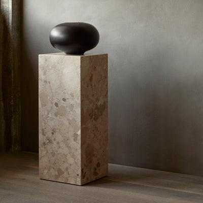 audo copenhagen (menu) | plinth pedestal | kunis breccia stone