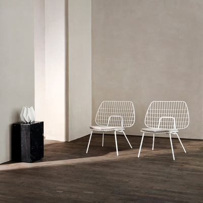 audo copenhagen (menu) | string lounge chair | white - DC