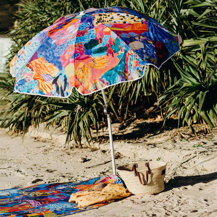 basil bangs | premium beach umbrella | ken done - LC