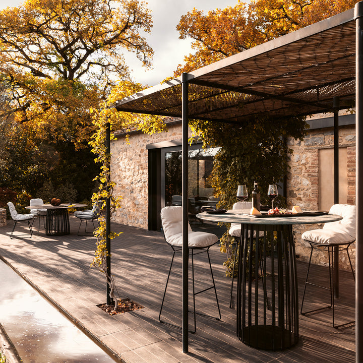 janua | bc 07 basket table high | alps glitter stone