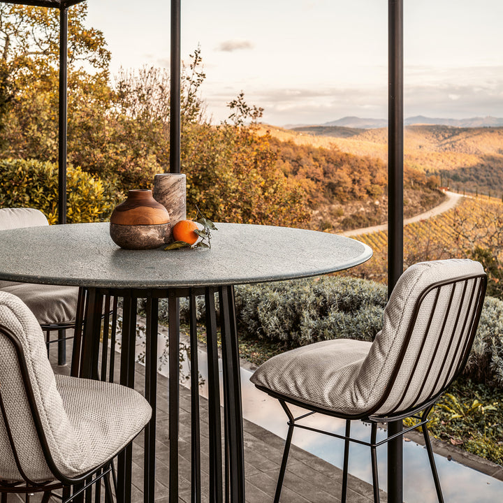 janua | bc 07 basket table high | alps glitter stone