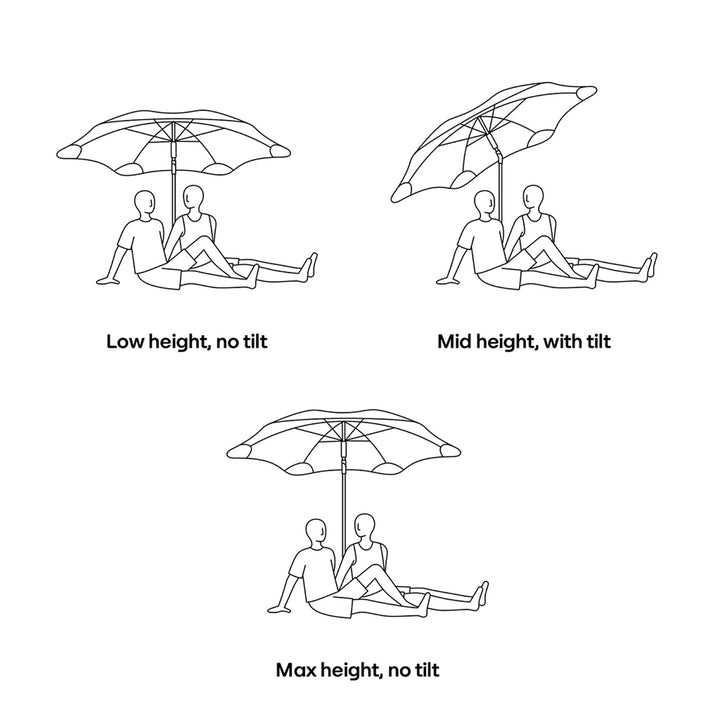 blunt | beach umbrella | sand