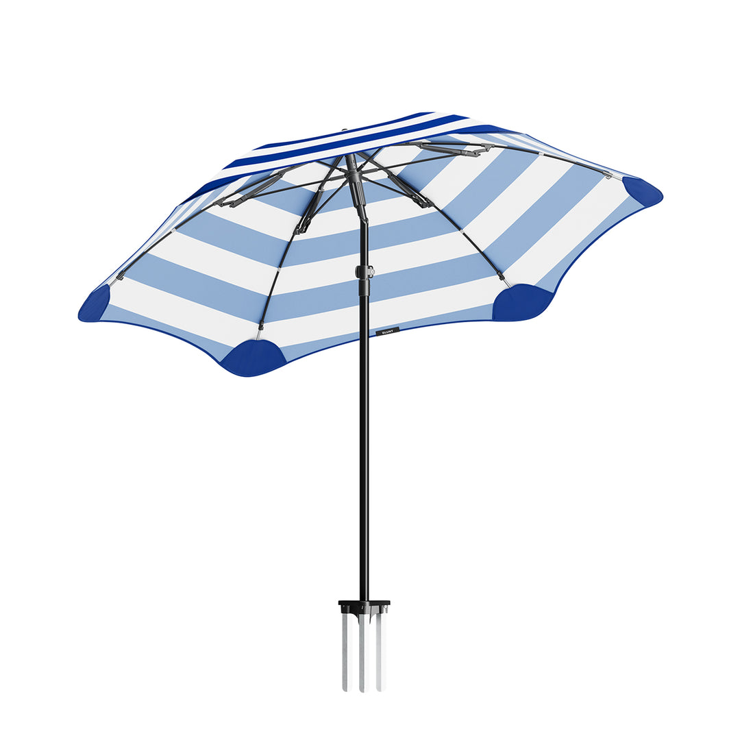 blunt | beach umbrella | sea