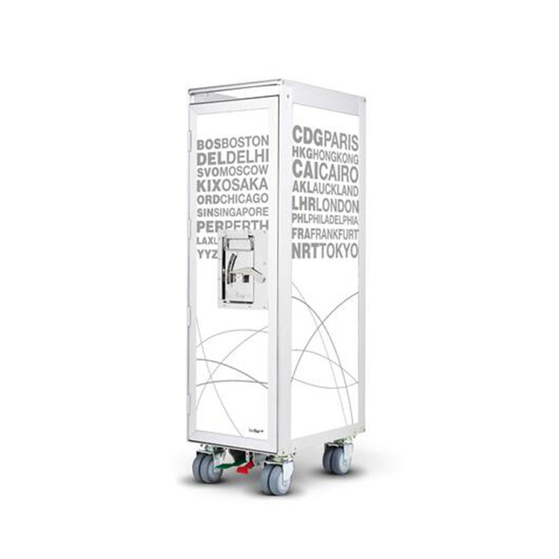 bordbar | classic trolley | OUTER TROLLEY ONLY - aluminium