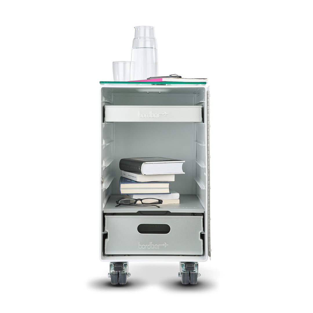bordbar | box trolley + bedside equipment | white