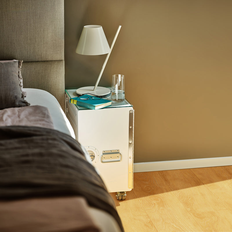 bordbar | box trolley + bedside equipment | white