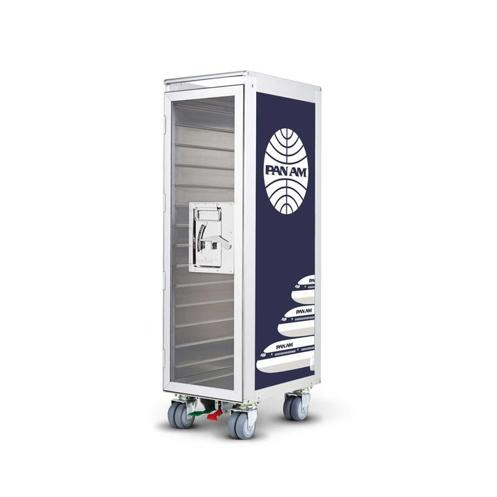 bordbar | classic trolley | OUTER TROLLEY ONLY - aluminium with transparent door