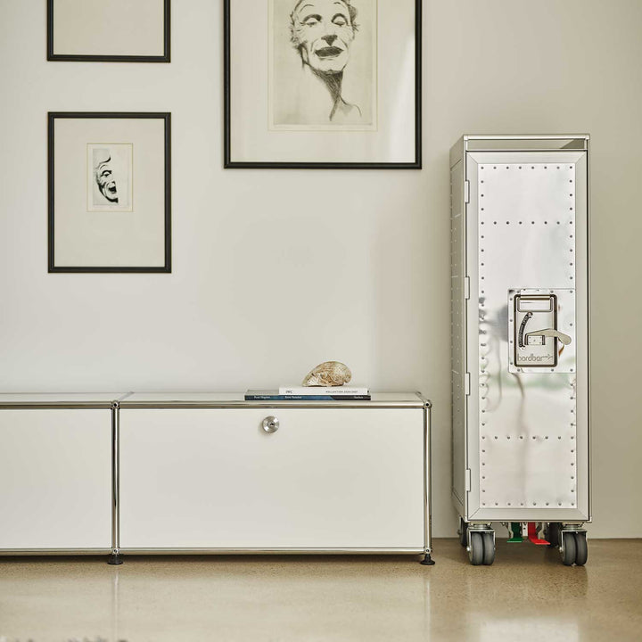 bordbar | rivet rocker trolley | OUTER TROLLEY ONLY -  aluminium