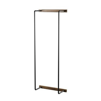 by wirth | towel rack | smoked oak - LC