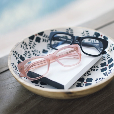 caddis | reading glasses | miklos matte pink - DC