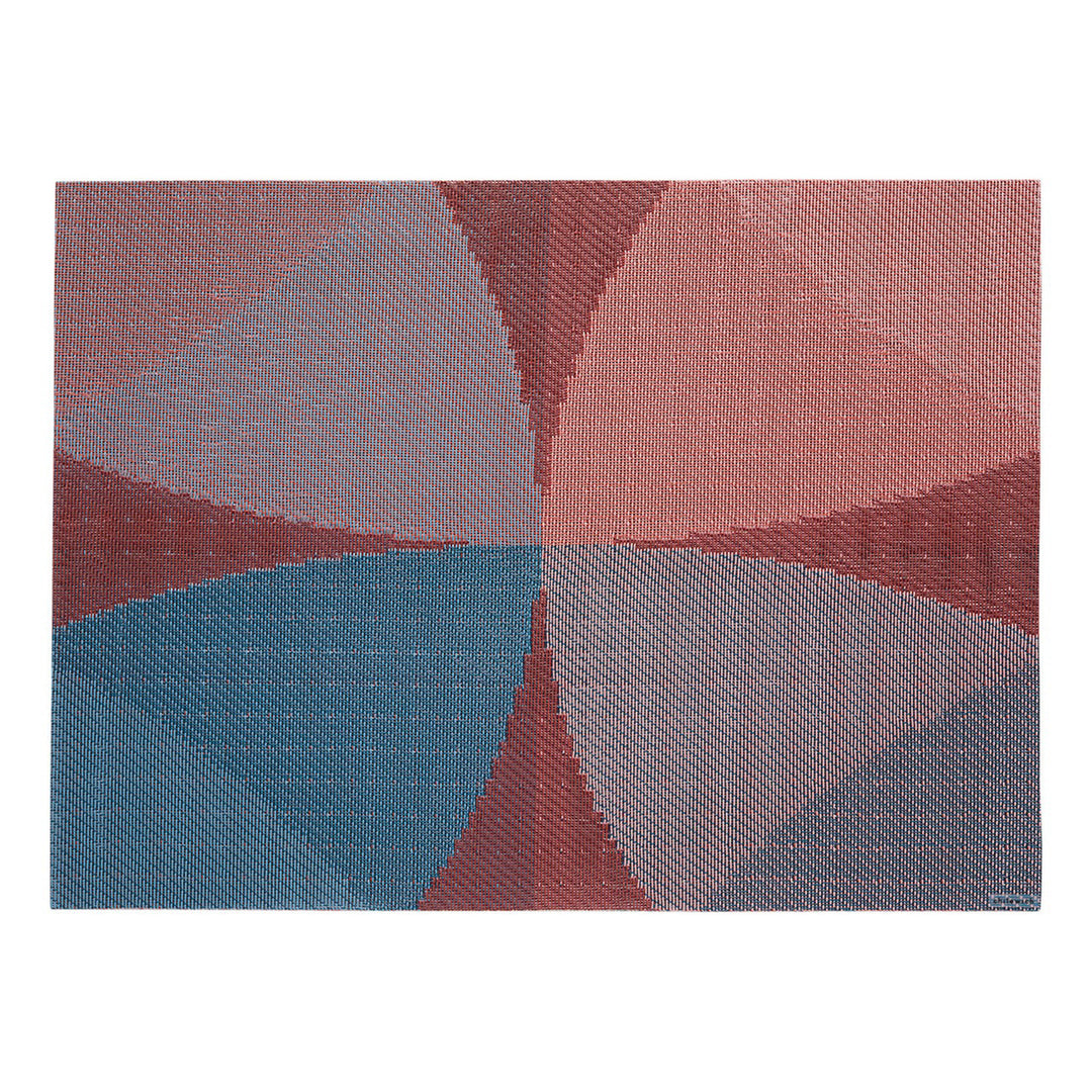 chilewich | placemat rectangle | canopy raspberry