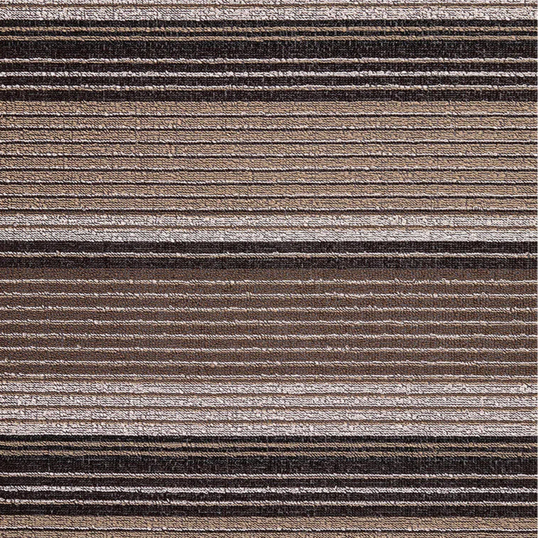 chilewich | shag big mat 91x152cm (36x60") | pleat stripe oyster