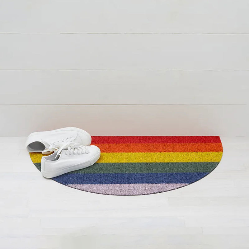 chilewich | apartment mat | 44x79cm (17.5x31") | pride stripe