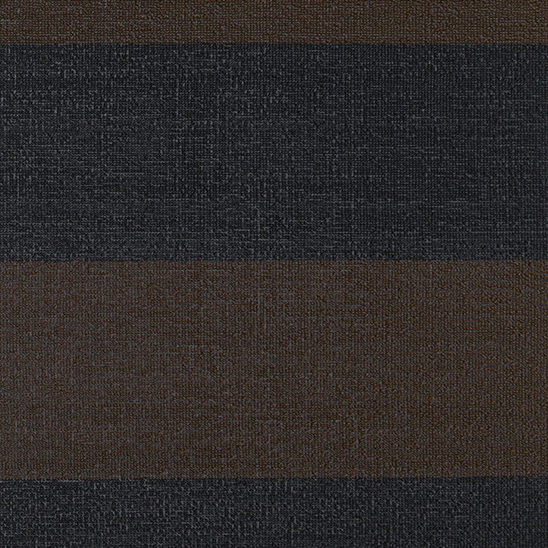 chilewich | big mat 91x152cm (36x60") | duo stripe mocha