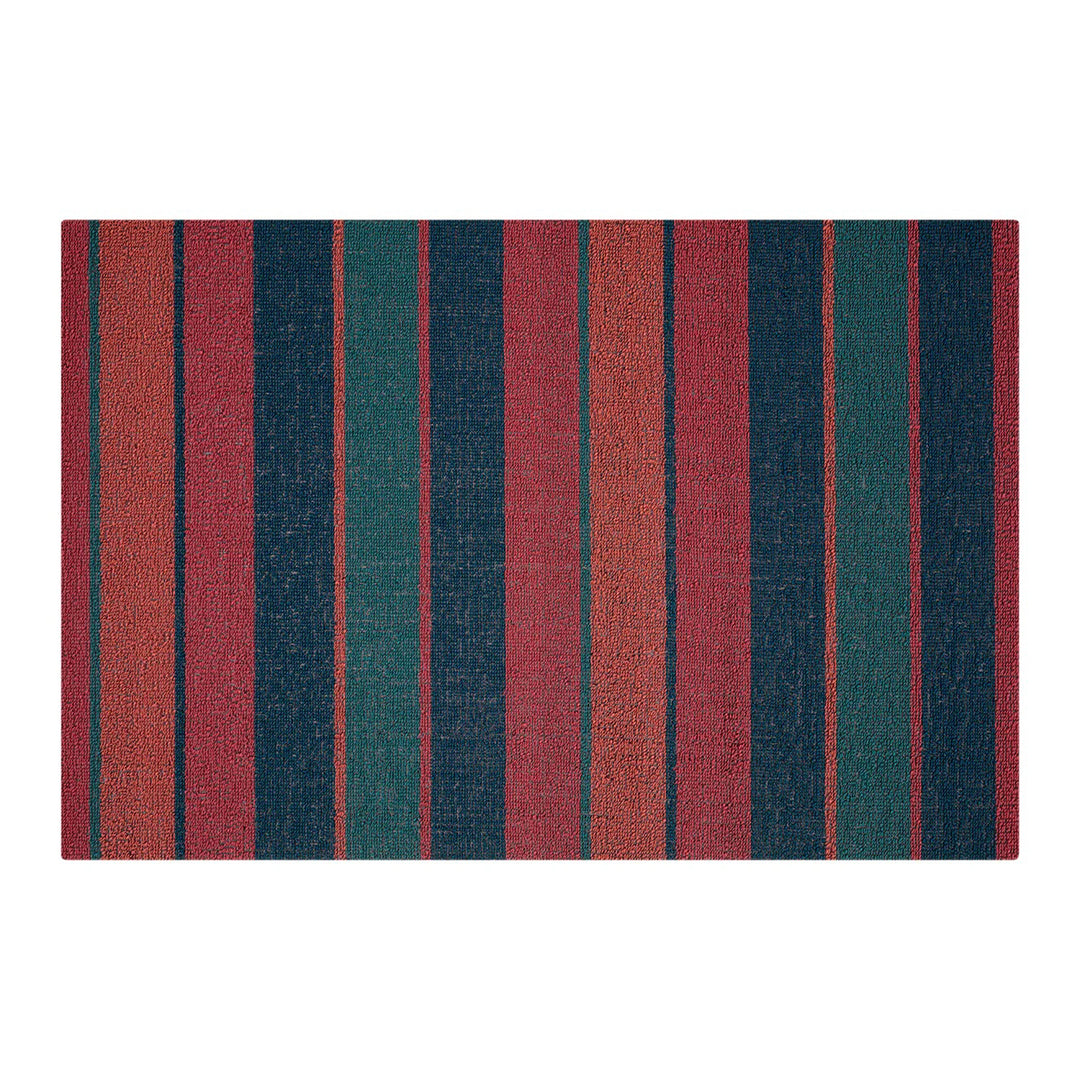 chilewich | utility doormat 61x91cm (24x36") | bolt stripe raspberry