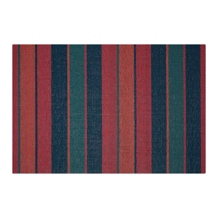 chilewich | utility doormat 61x91cm (24x36") | bolt stripe raspberry