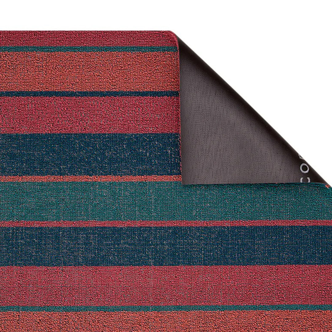 chilewich | doormat 46x71cm (18x28") | bolt stripe raspberry
