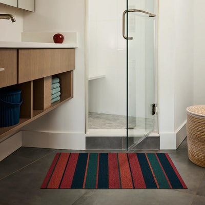 chilewich | large doormat 61x91cm (24x36") | bolt raspberry