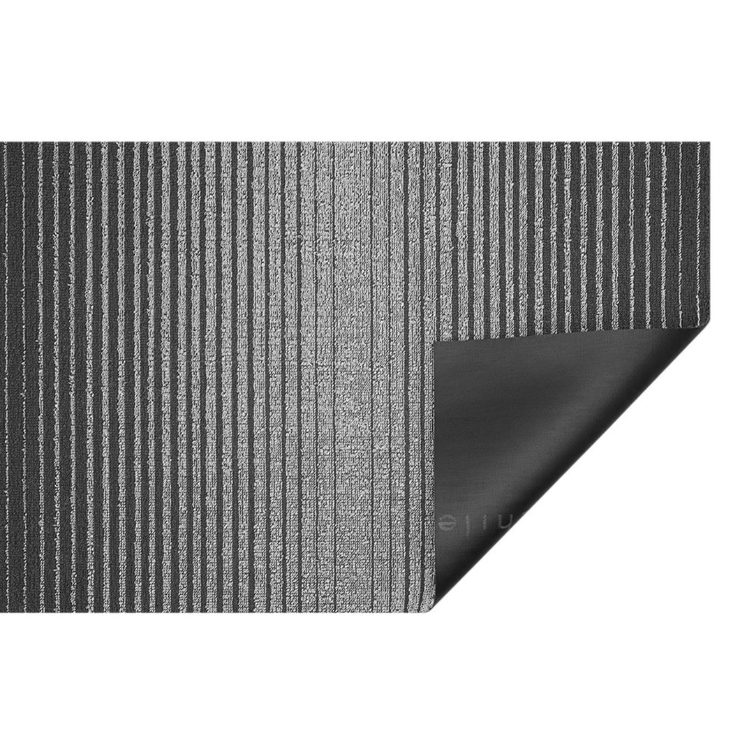 chilewich | runner mat 61x183cm (24x72") | domino stripe black + white