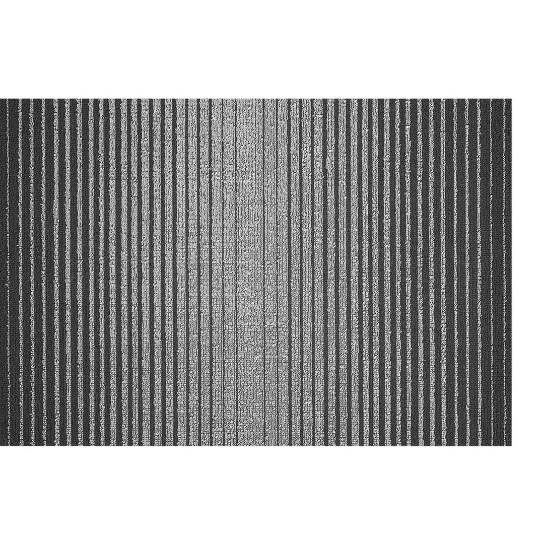 chilewich | runner mat 61x183cm (24x72") | domino stripe black + white