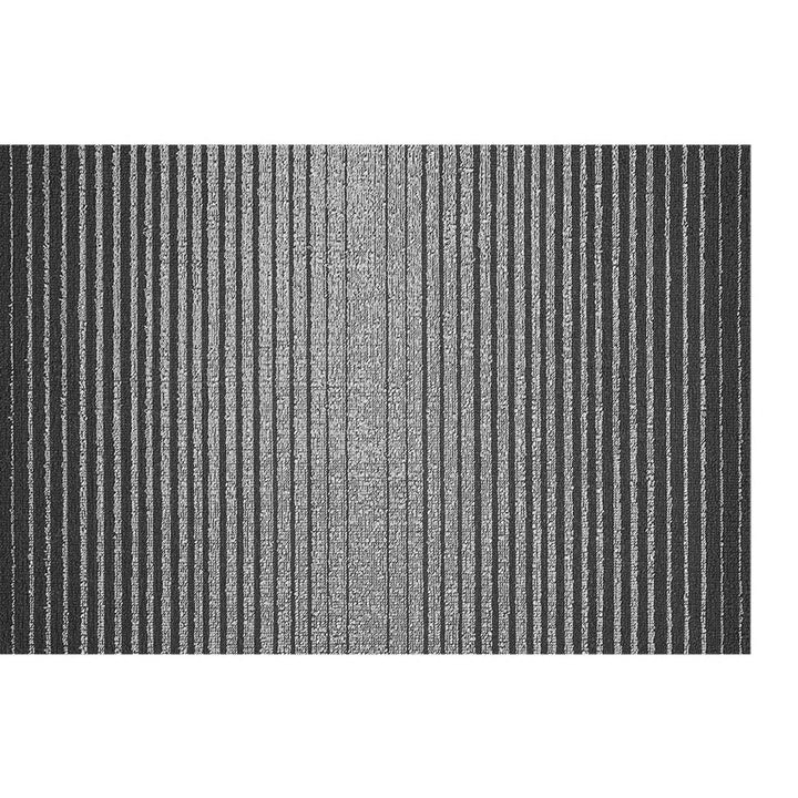 chilewich | runner mat 61x183cm (24x72") | domino stripe black + white