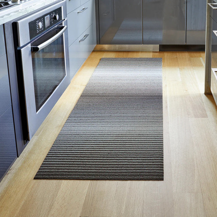 chilewich | runner mat 61x183cm (24x72") | domino stripe oak