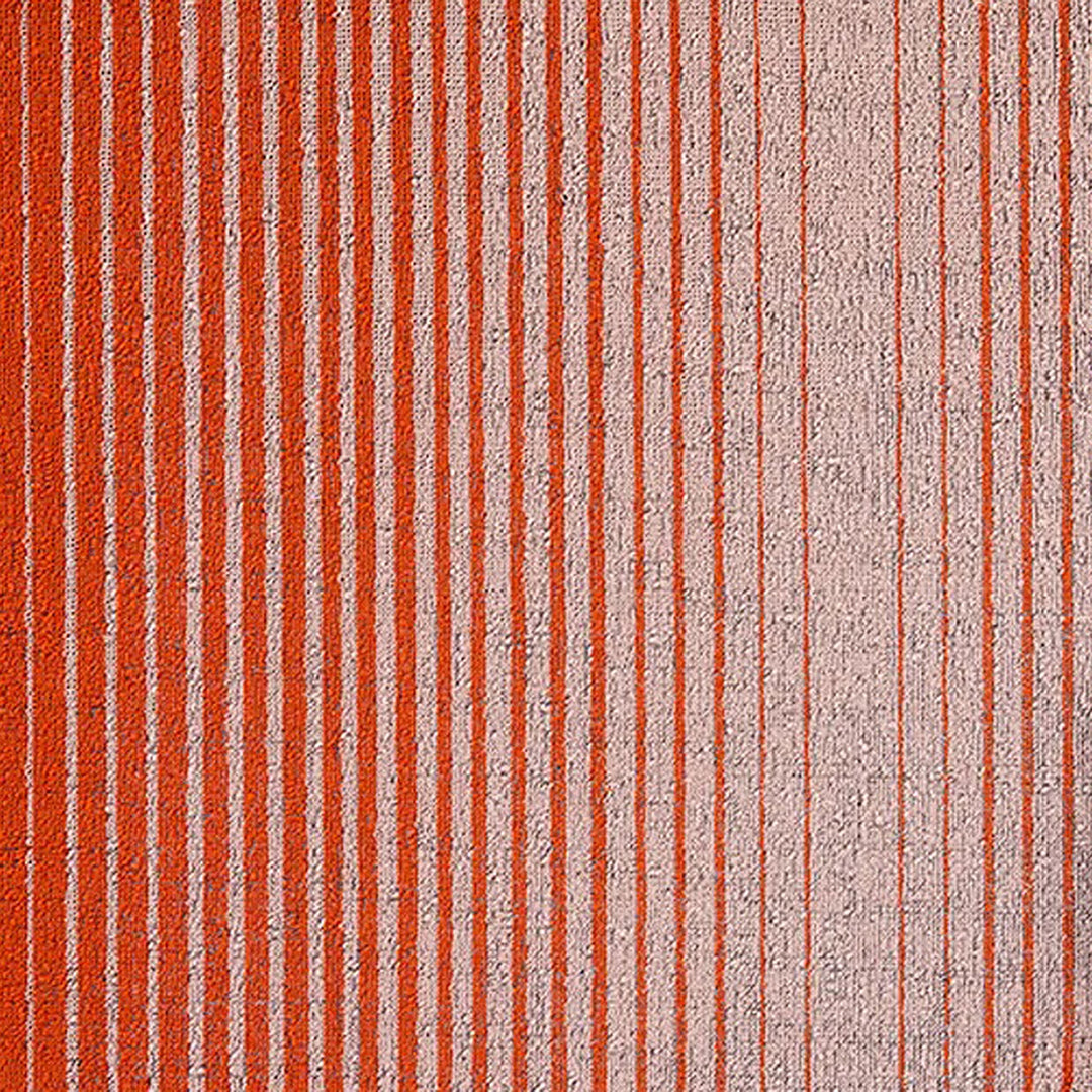 chilewich | runner mat 61x183cm (24x72") | domino stripe apricot - DC