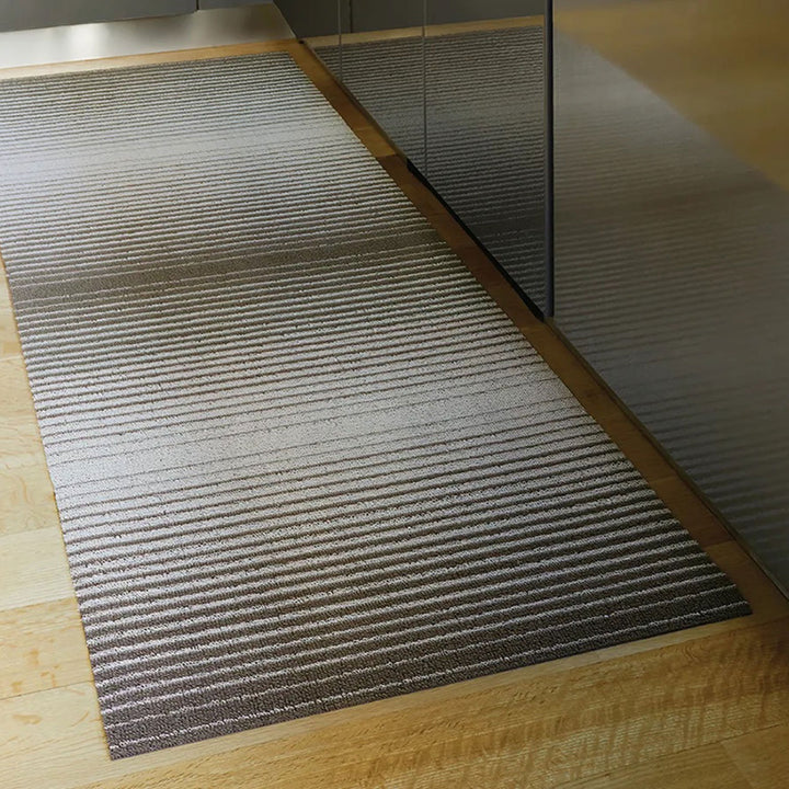 chilewich | runner mat 61x183cm (24x72") | domino stripe oak