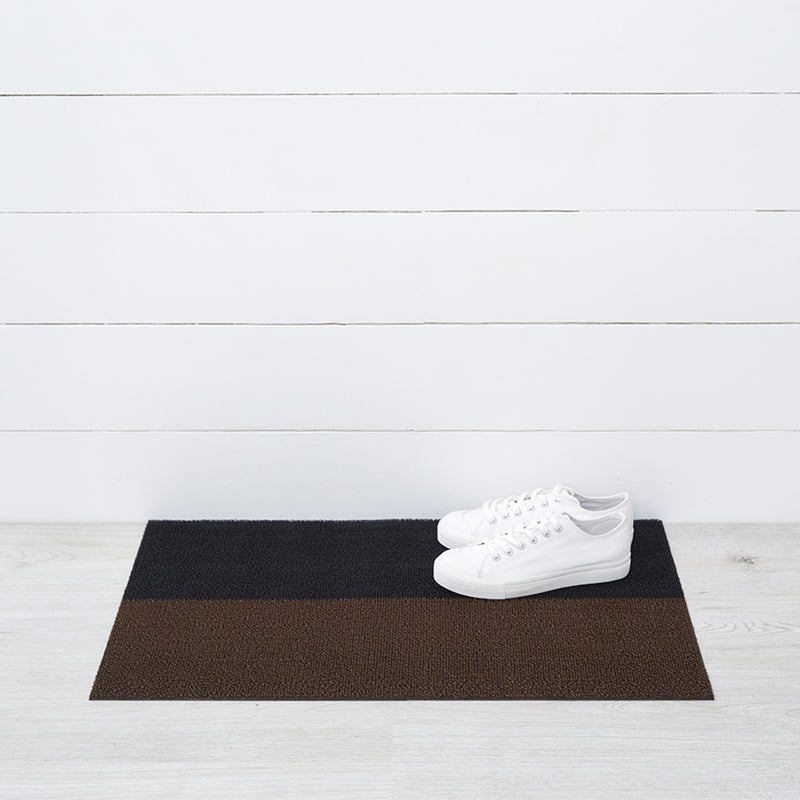 chilewich | doormat 46x71cm (18x28") | duo stripe mocha