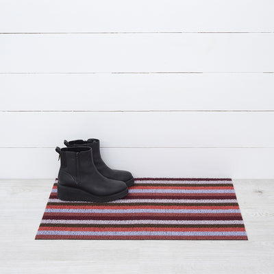 chilewich | doormat 46x71cm (18x28") | even stripe berry