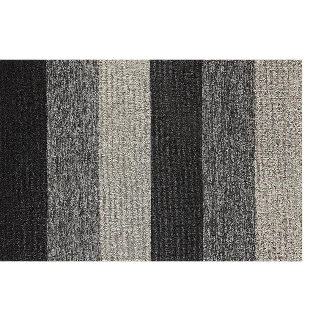 chilewich | runner mat 61x183cm (24x72") | marbled stripe salt + pepper