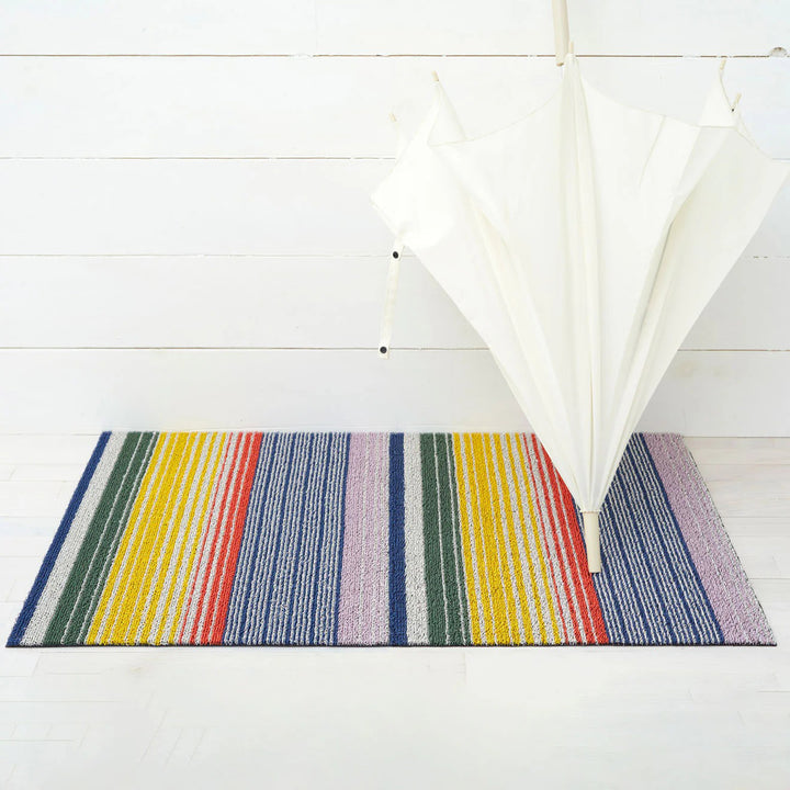 chilewich | utility doormat 61x91cm (24x36") | pop stripe multi
