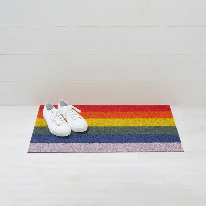 chilewich | doormat 46x71cm (18x28") | pride stripe rainbow ~ DC