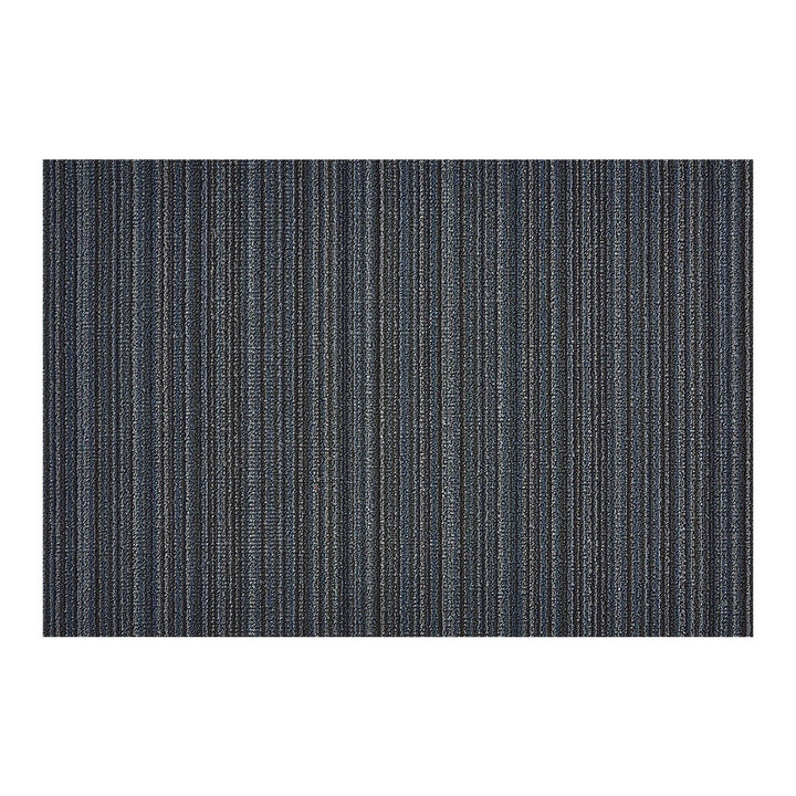 chilewich | utility doormat 61x91cm (24x36") | skinny stripe blue