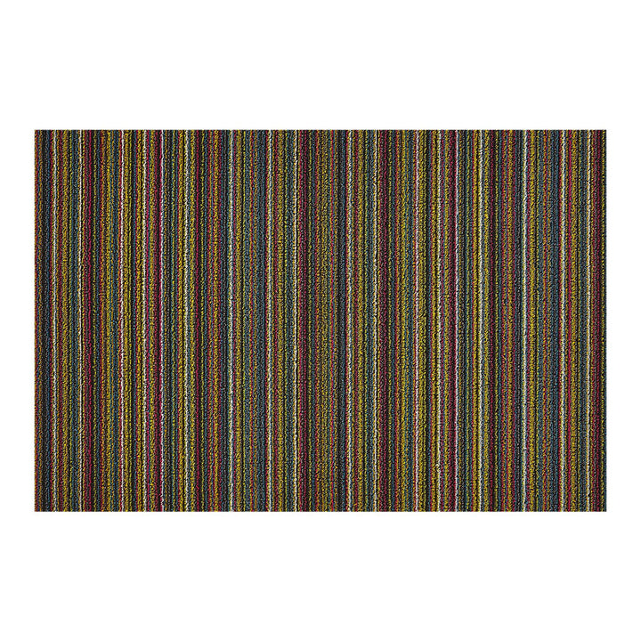 chilewich | large doormat 61x91cm (24x36") | skinny stripe bright multi