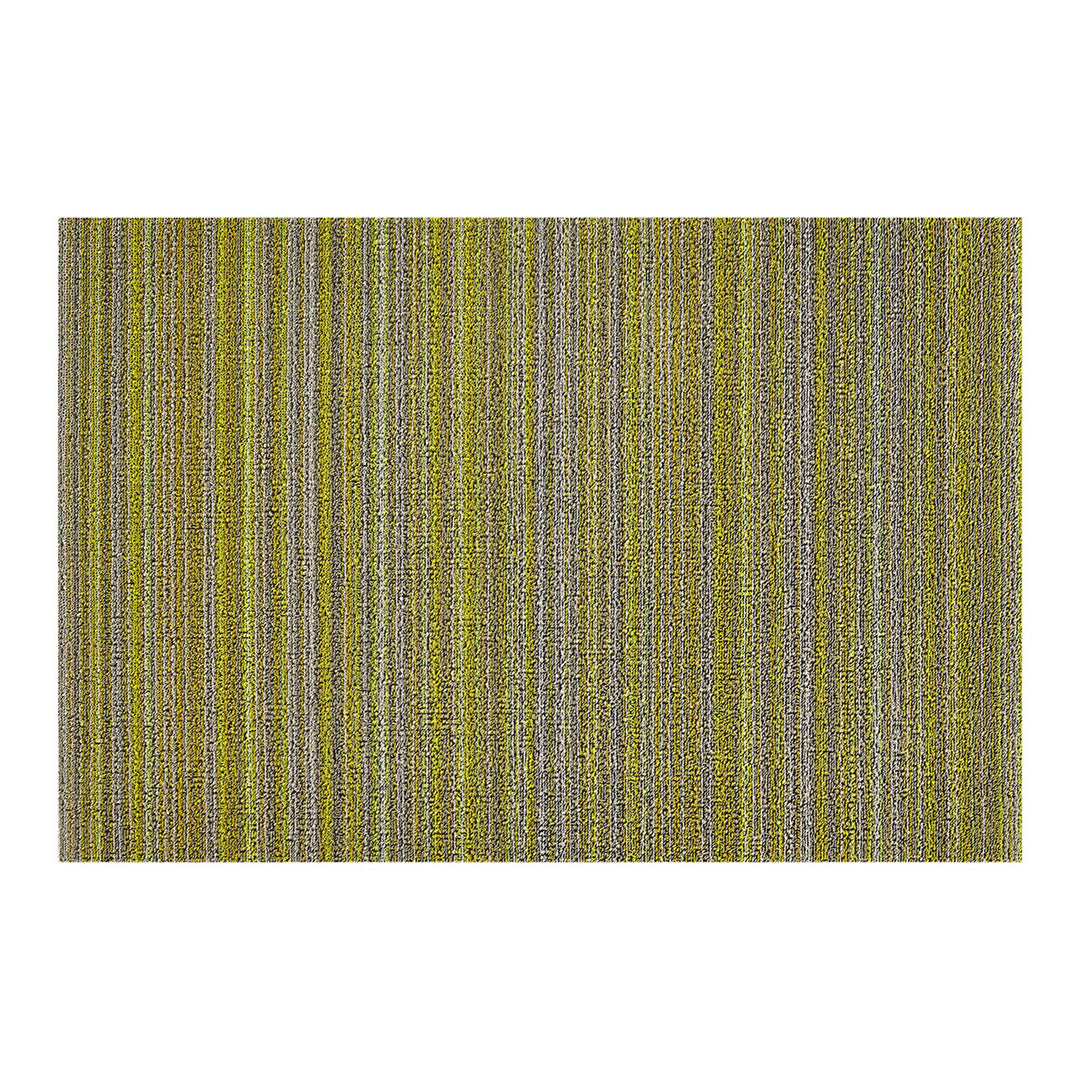 chilewich | utility doormat 61x91cm (24x36") | skinny stripe citron