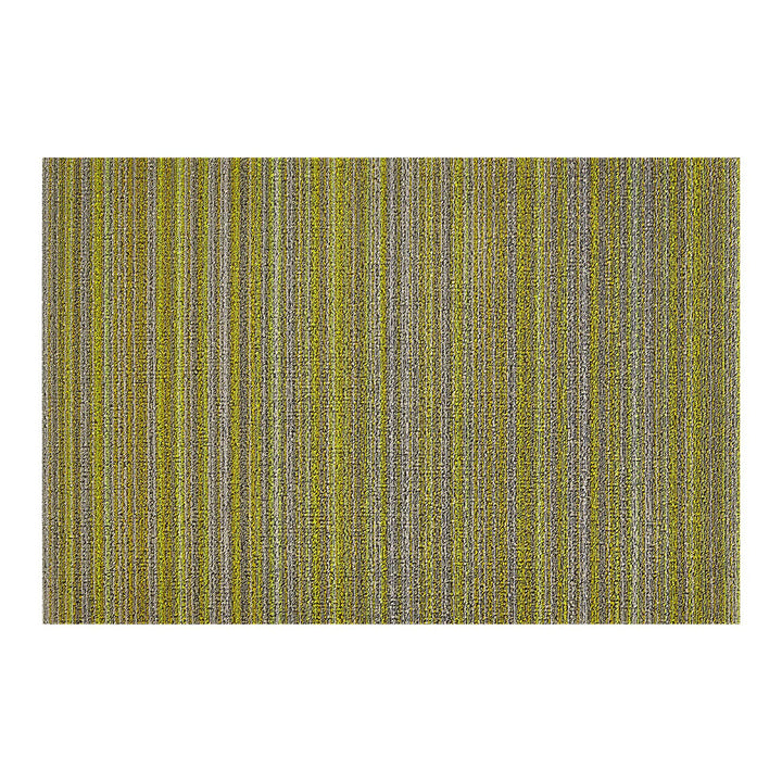 chilewich | utility doormat 61x91cm (24x36") | skinny stripe citron