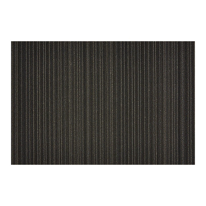 chilewich | large doormat 61x91cm (24x36") | skinny stripe steel