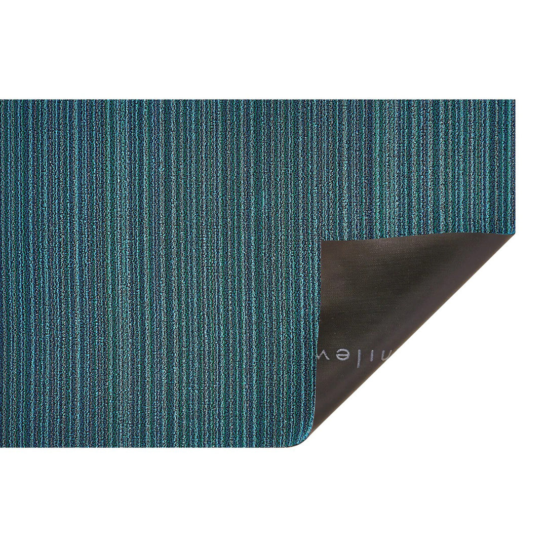 chilewich | runner mat 61x183cm (24x72") | skinny stripe turquoise