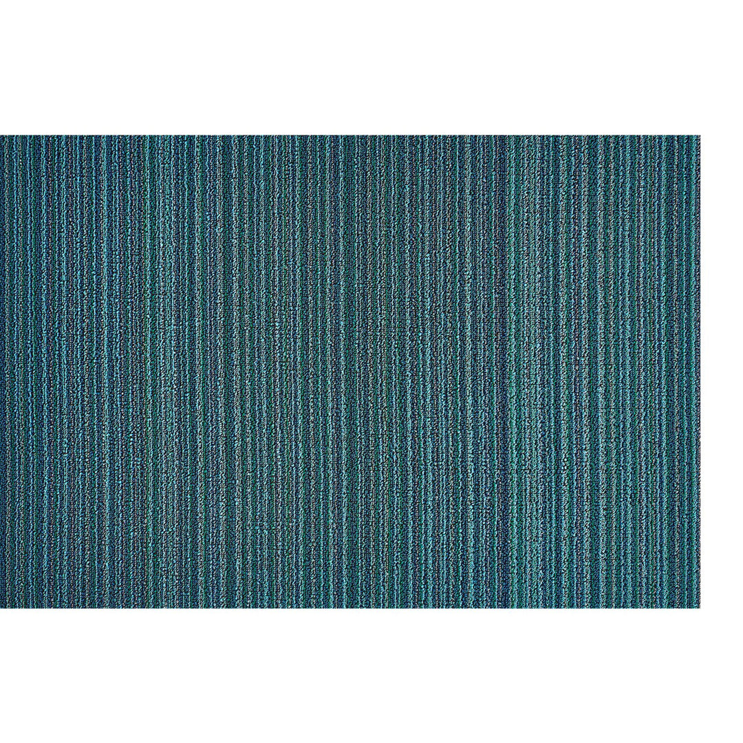 chilewich | runner mat 61x183cm (24x72") | skinny stripe turquoise