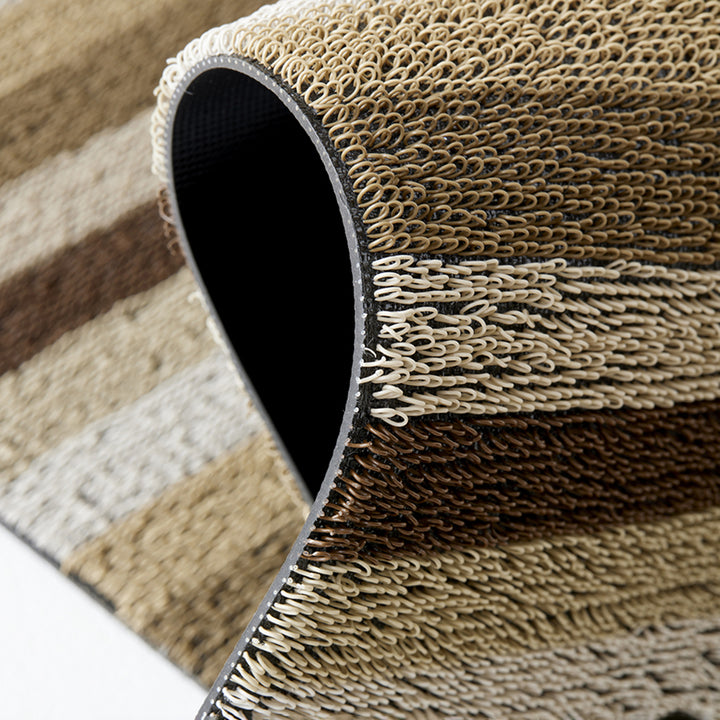 chilewich | utility doormat 61x91cm (24x36") | even stripe mocha