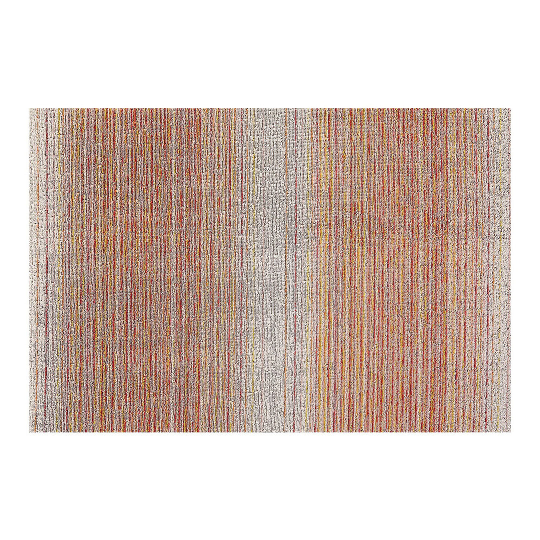 chilewich | utility doormat 61x91cm (24x36") | fade stripe sunrise