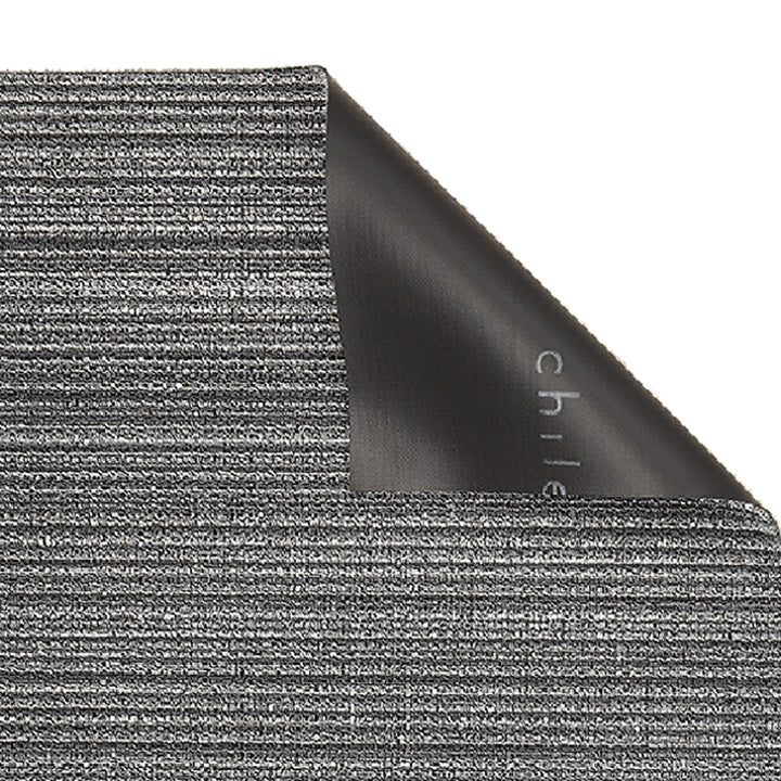 chilewich | shag doormat 46x71cm (18x28") | skinny stripe shadow