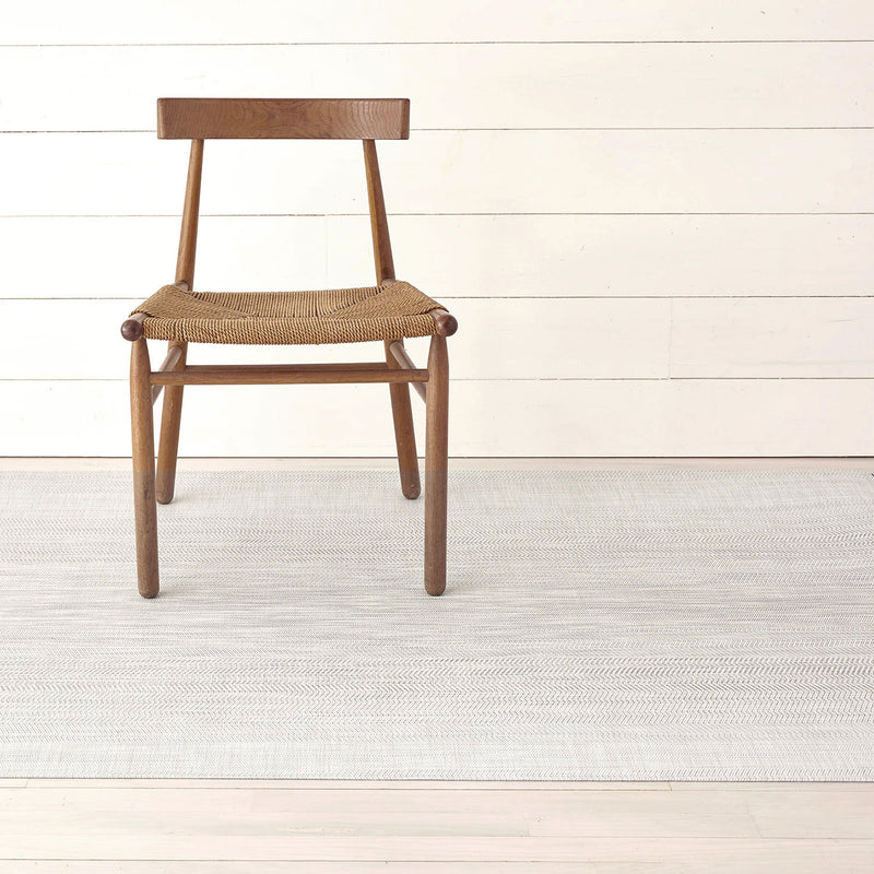 chilewich | woven floormat 89x122cm (35x48") | wave grey ~ DC